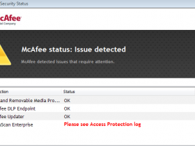 mcafee scan
