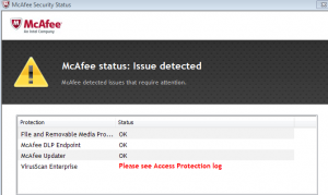 mcafee scan