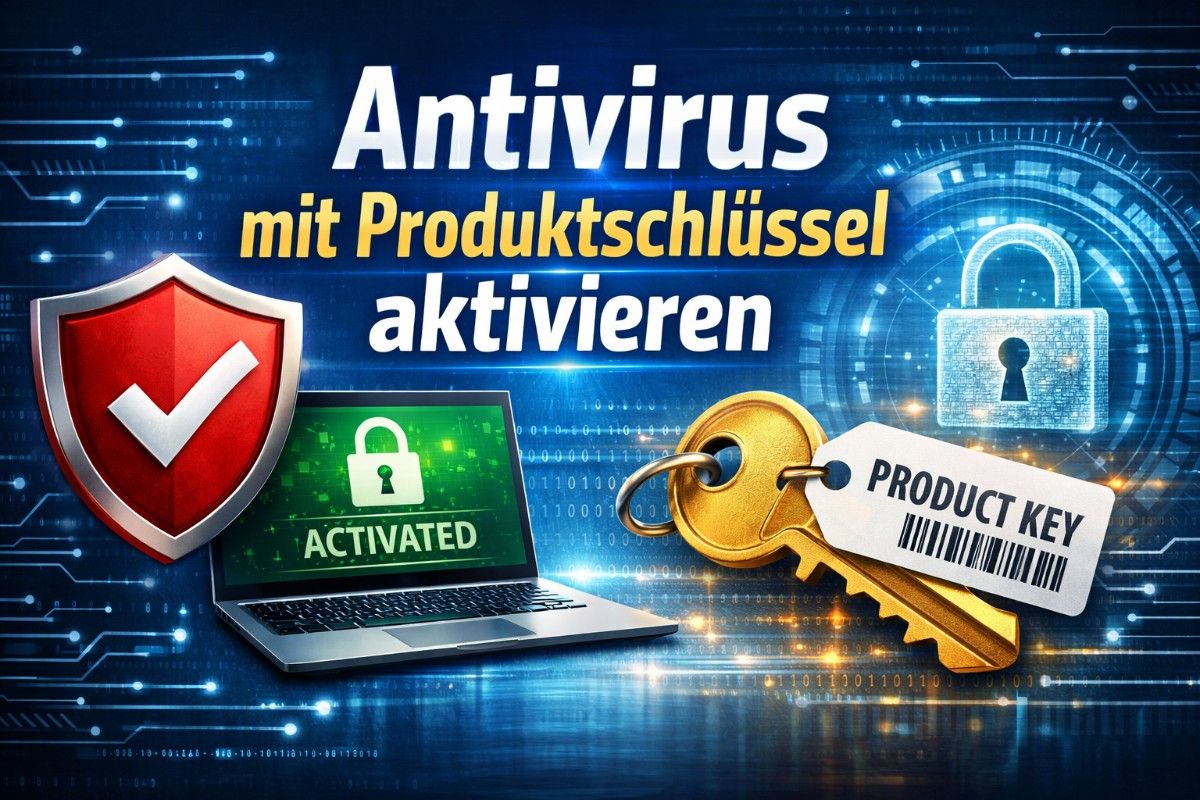 Antivirus mit Produktschlüssel aktivieren