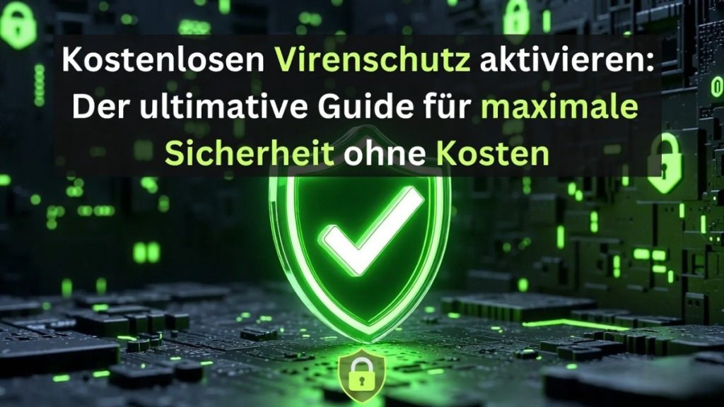 Gratis Antivirus Anleitung